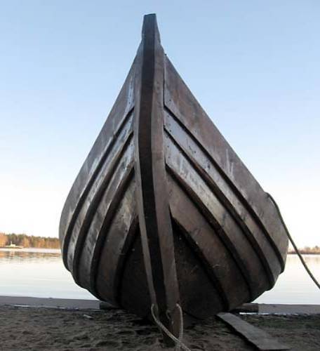 Самодельная лодка плоскодонка